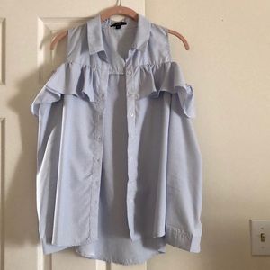 Cute boutique long sleeve with shoulders out